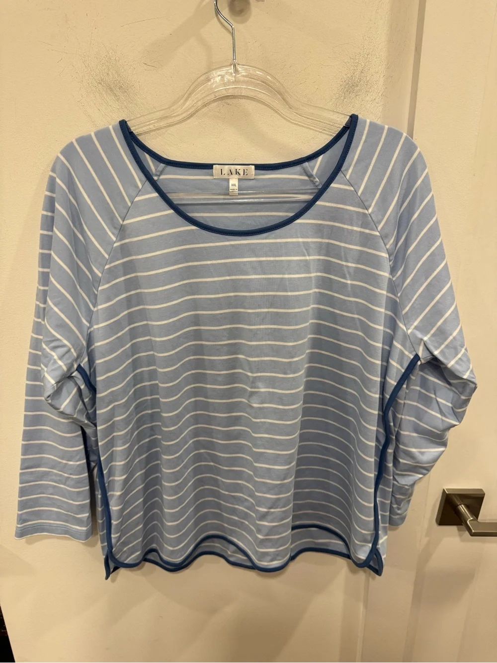 LAKE Pima Long Sleeve Bundle in French Club Stripe